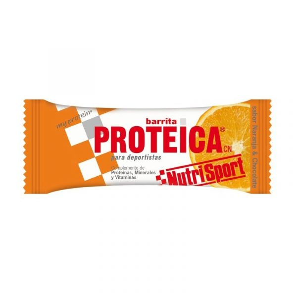 Barrita Proteica Naranja